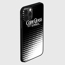 Чехол для iPhone 12 Pro Max Code geass Абстракция, цвет: 3D-черный — фото 2