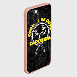 Чехол для iPhone 12 Pro Max Cordao de ouro Capoeira, цвет: 3D-светло-розовый — фото 2
