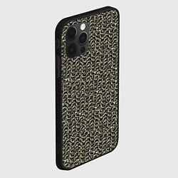Чехол для iPhone 12 Pro Max Русская кольчуга, цвет: 3D-черный — фото 2