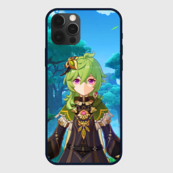 Чехол для iPhone 12 Pro Max Коллеи Геншин, цвет: 3D-черный