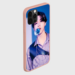 Чехол для iPhone 12 Pro Max Stray Kids 2nd World Tour Maniac Han, цвет: 3D-светло-розовый — фото 2