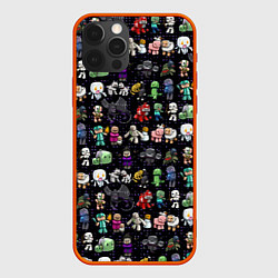 Чехол iPhone 12 Pro Max Minecraft game characters