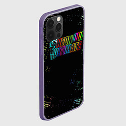 Чехол для iPhone 12 Pro Max Minecraft neon ultimate, цвет: 3D-серый — фото 2