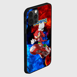 Чехол для iPhone 12 Pro Max Knuckles Echidna - Sonic - Video game, цвет: 3D-черный — фото 2