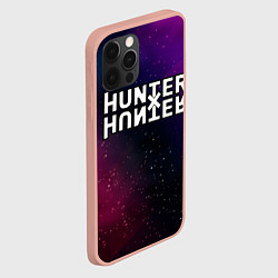 Чехол для iPhone 12 Pro Max Hunter x Hunter gradient space, цвет: 3D-светло-розовый — фото 2