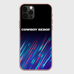 Чехол для iPhone 12 Pro Max Cowboy Bebop stream, цвет: 3D-светло-розовый