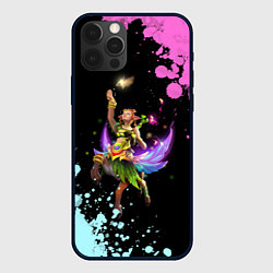Чехол для iPhone 12 Pro Max Красивая Энча, цвет: 3D-черный
