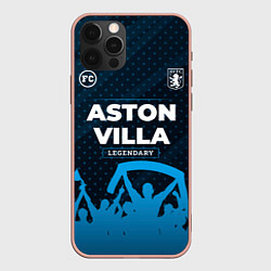 Чехол для iPhone 12 Pro Max Aston Villa legendary форма фанатов, цвет: 3D-светло-розовый