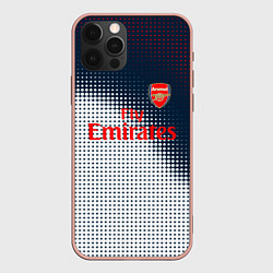 Чехол iPhone 12 Pro Max Arsenal logo абстракция