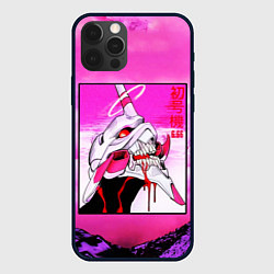 Чехол для iPhone 12 Pro Max Neon Genesis Evangelion: Eva 01, цвет: 3D-черный