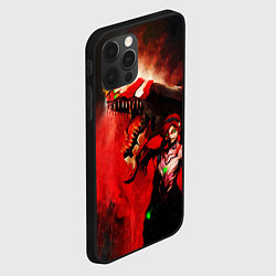 Чехол для iPhone 12 Pro Max Neon Genesis Evangelion Unit-02, цвет: 3D-черный — фото 2