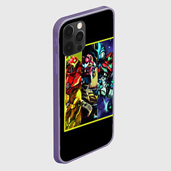 Чехол для iPhone 12 Pro Max Evangelion anime, цвет: 3D-серый — фото 2