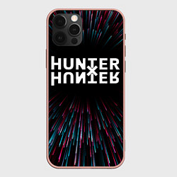 Чехол для iPhone 12 Pro Max Hunter x Hunter infinity, цвет: 3D-светло-розовый