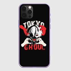 Чехол для iPhone 12 Pro Max Kaneki Ken - Tokyo Ghoul, цвет: 3D-сиреневый