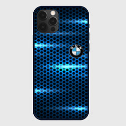 Чехол для iPhone 12 Pro Max BMW texture, цвет: 3D-черный