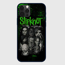 Чехол для iPhone 12 Pro Max Slipknot, цвет: 3D-черный