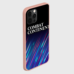 Чехол для iPhone 12 Pro Max Combat Continent stream, цвет: 3D-светло-розовый — фото 2