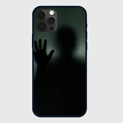 Чехол для iPhone 12 Pro Max Хэллоуин - тень призрака, цвет: 3D-черный