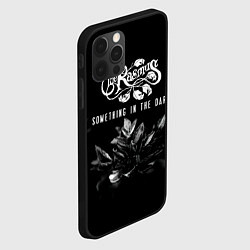 Чехол для iPhone 12 Pro Max Something in the Dark - The Rasmus, цвет: 3D-черный — фото 2