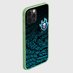 Чехол для iPhone 12 Pro Max Знак черепа - Блич, цвет: 3D-салатовый — фото 2