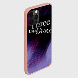 Чехол для iPhone 12 Pro Max Three Days Grace lilac, цвет: 3D-светло-розовый — фото 2