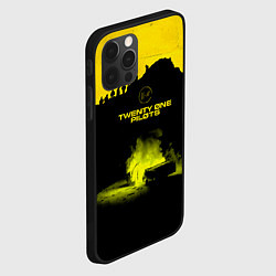 Чехол для iPhone 12 Pro Max Twenty One Pilots accident, цвет: 3D-черный — фото 2