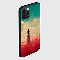 Чехол для iPhone 12 Pro Max Благородное одиночество, цвет: 3D-черный — фото 2