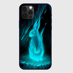 Чехол для iPhone 12 Pro Max Дух кролика, цвет: 3D-черный