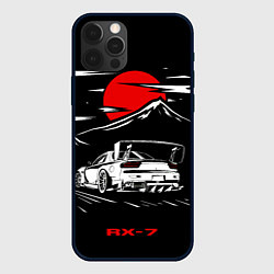 Чехол для iPhone 12 Pro Max Мазда RX - 7 JDM Style, цвет: 3D-черный