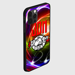 Чехол для iPhone 12 Pro Max Jdm bull terrier, цвет: 3D-черный — фото 2