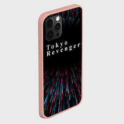 Чехол для iPhone 12 Pro Max Tokyo Revengers infinity, цвет: 3D-светло-розовый — фото 2
