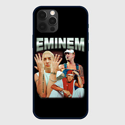 Чехол для iPhone 12 Pro Max Eminem Slim Shady, цвет: 3D-черный