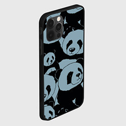 Чехол для iPhone 12 Pro Max Panda summer song, цвет: 3D-черный — фото 2