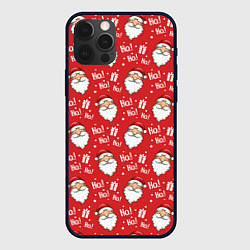 Чехол для iPhone 12 Pro Max Дед Мороз - Санта Клаус, цвет: 3D-черный