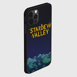 Чехол для iPhone 12 Pro Max Ночь в Stardew Valley, цвет: 3D-черный — фото 2