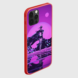 Чехол для iPhone 12 Pro Max Фантазийный силуэт - vaporwave, цвет: 3D-красный — фото 2