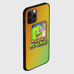 Чехол для iPhone 12 Pro Max My Singing Monsters - Зерномех, цвет: 3D-черный — фото 2