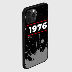 Чехол для iPhone 12 Pro Max 1976 - в красной рамке на темном, цвет: 3D-черный — фото 2