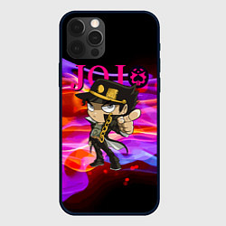 Чехол для iPhone 12 Pro Max Дзётаро Кудзё - character cartoon, цвет: 3D-черный