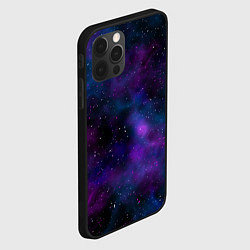 Чехол для iPhone 12 Pro Max Космос с галактиками, цвет: 3D-черный — фото 2