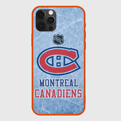 Чехол для iPhone 12 Pro Max Montreal Canadiens - NHL, цвет: 3D-красный