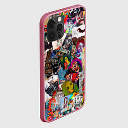 Чехол для iPhone 12 Pro Max Art Trash, цвет: 3D-малиновый — фото 2