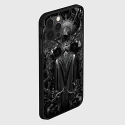 Чехол для iPhone 12 Pro Max Ангел смерти арт, цвет: 3D-черный — фото 2