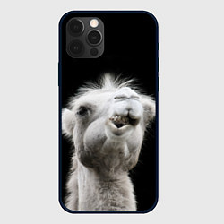 Чехол для iPhone 12 Pro Max Веселый верблюд, цвет: 3D-черный