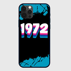 Чехол для iPhone 12 Pro Max Made in 1972: vintage art, цвет: 3D-черный