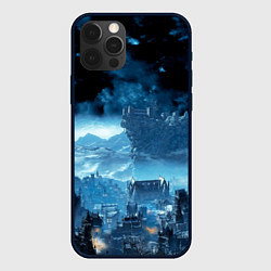 Чехол для iPhone 12 Pro Max Dark Souls III - Мир, цвет: 3D-черный