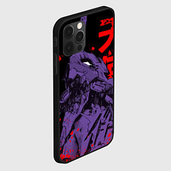 Чехол для iPhone 12 Pro Max Евангелион - eva berserk, цвет: 3D-черный — фото 2