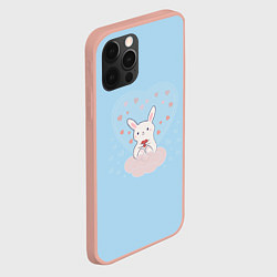 Чехол для iPhone 12 Pro Max Всех люблю, цвет: 3D-светло-розовый — фото 2