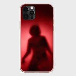 Чехол для iPhone 12 Pro Max Horror stories, цвет: 3D-светло-розовый