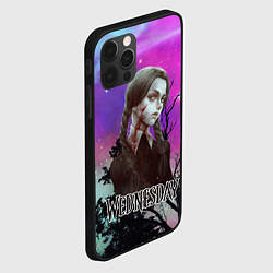 Чехол для iPhone 12 Pro Max Семейка Аддамс ужасы, цвет: 3D-черный — фото 2